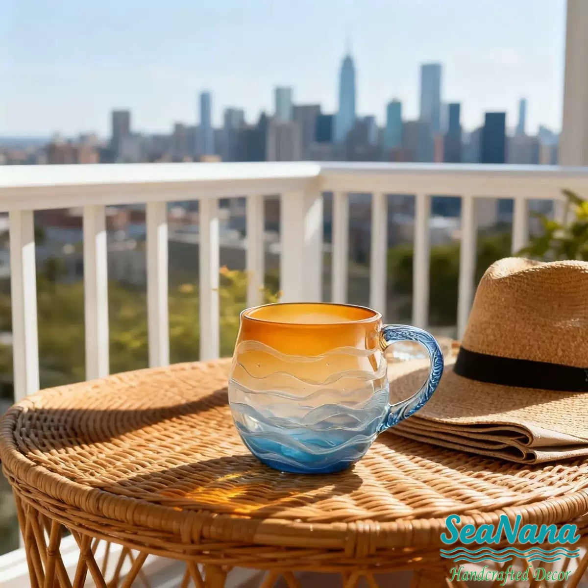 Best Gifts🎁 from Sea Sunset🌅 Wave Artisan Mug🌊