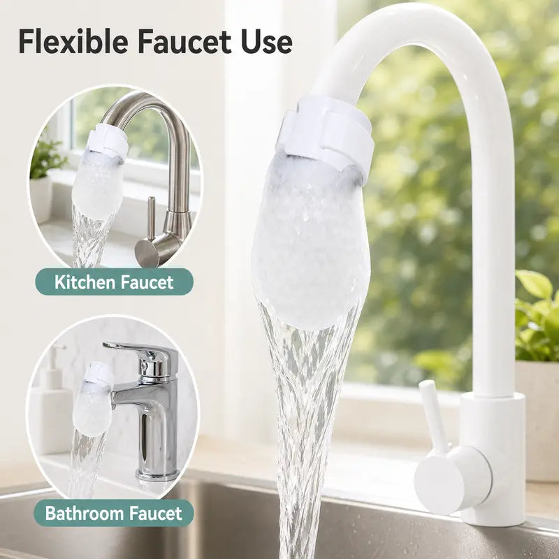 [Fits Faucets < 1"] 50 cotton filter bags disposable Cotton Faucet Filter Bags with 5 fastening straps