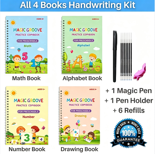 🔥2026 Holiday Sale: 49% OFF-MAGIC GROOVE Practice Copybook