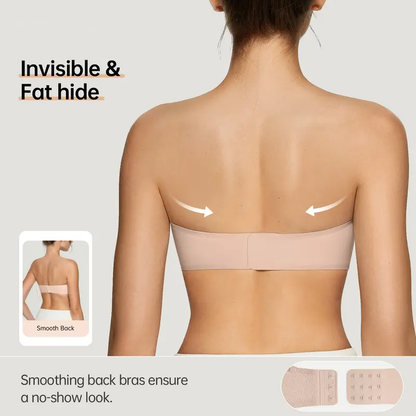 Final 3 Hours: 60%OFF🔥  Womens Strapless Bras Push Up Bandeau Bra