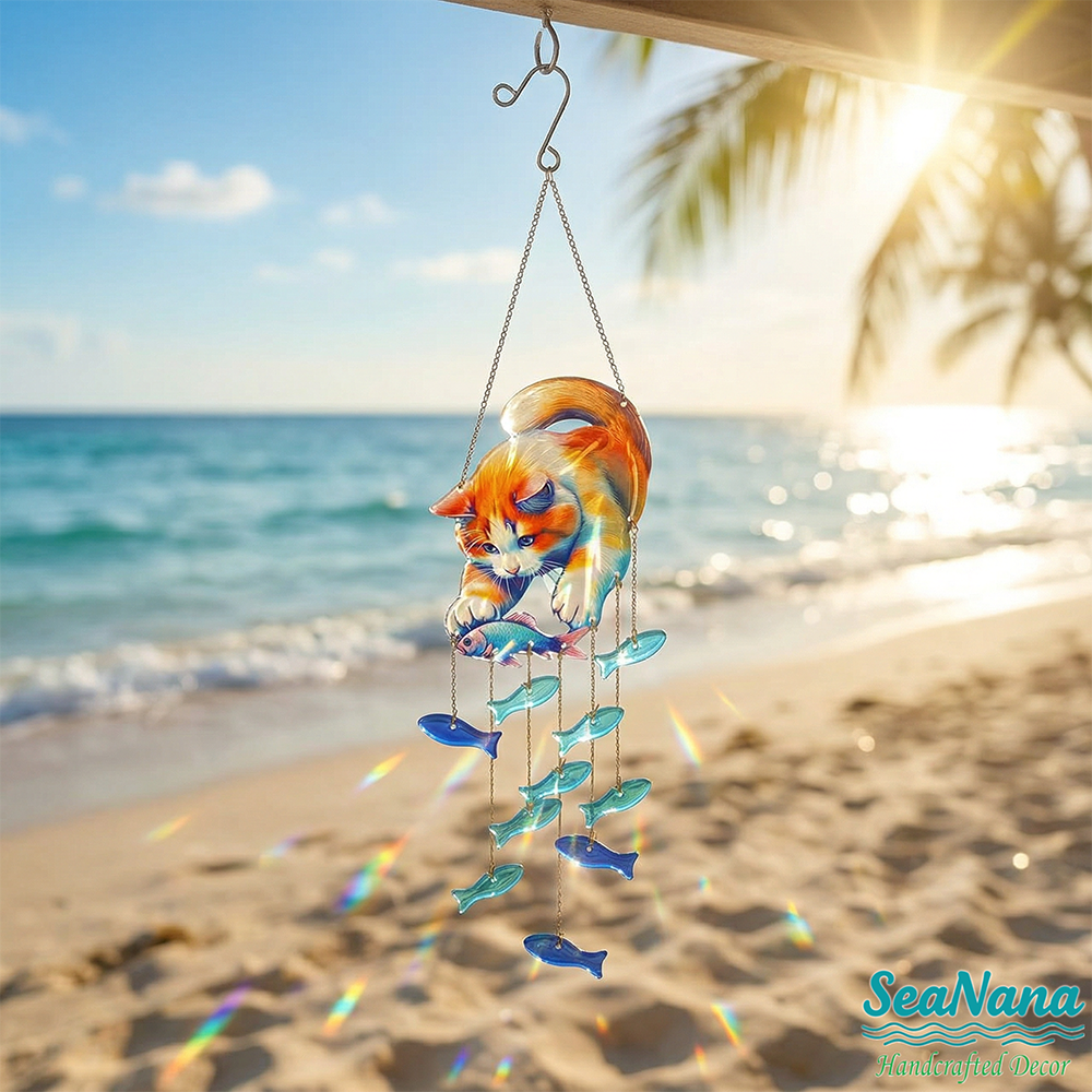 Serene Fisherman's Melody Wind Chime