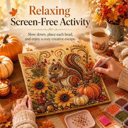 🔥 Last Day 49% OFF - 🍂💎 Autumn Pearl Painting Kit – Relaxing DIY Craft to Create Sparkling Fall Artwork 🖌️