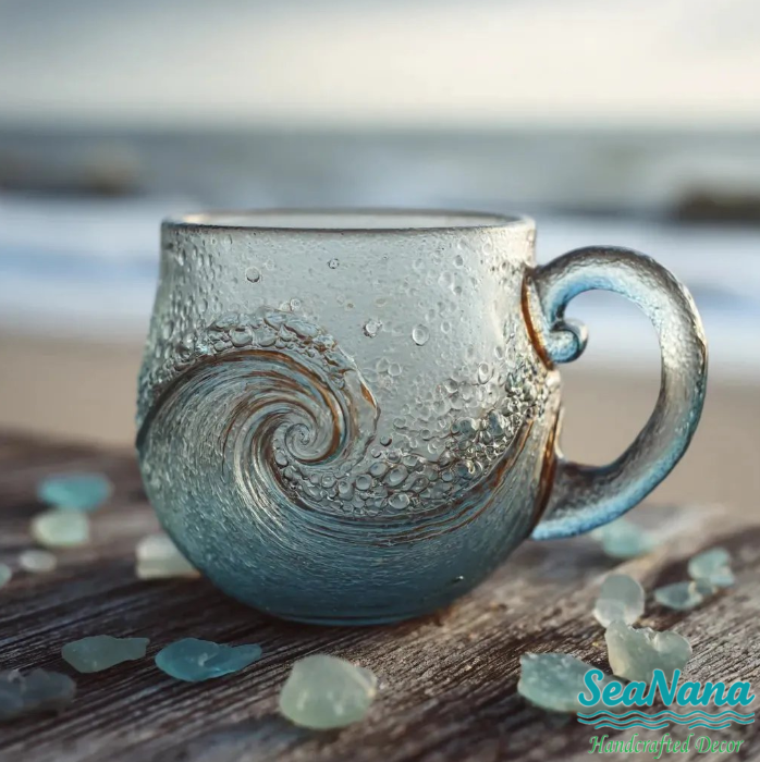 Best Gifts🎁 from Sea Sunset🌅 Wave Artisan Mug🌊