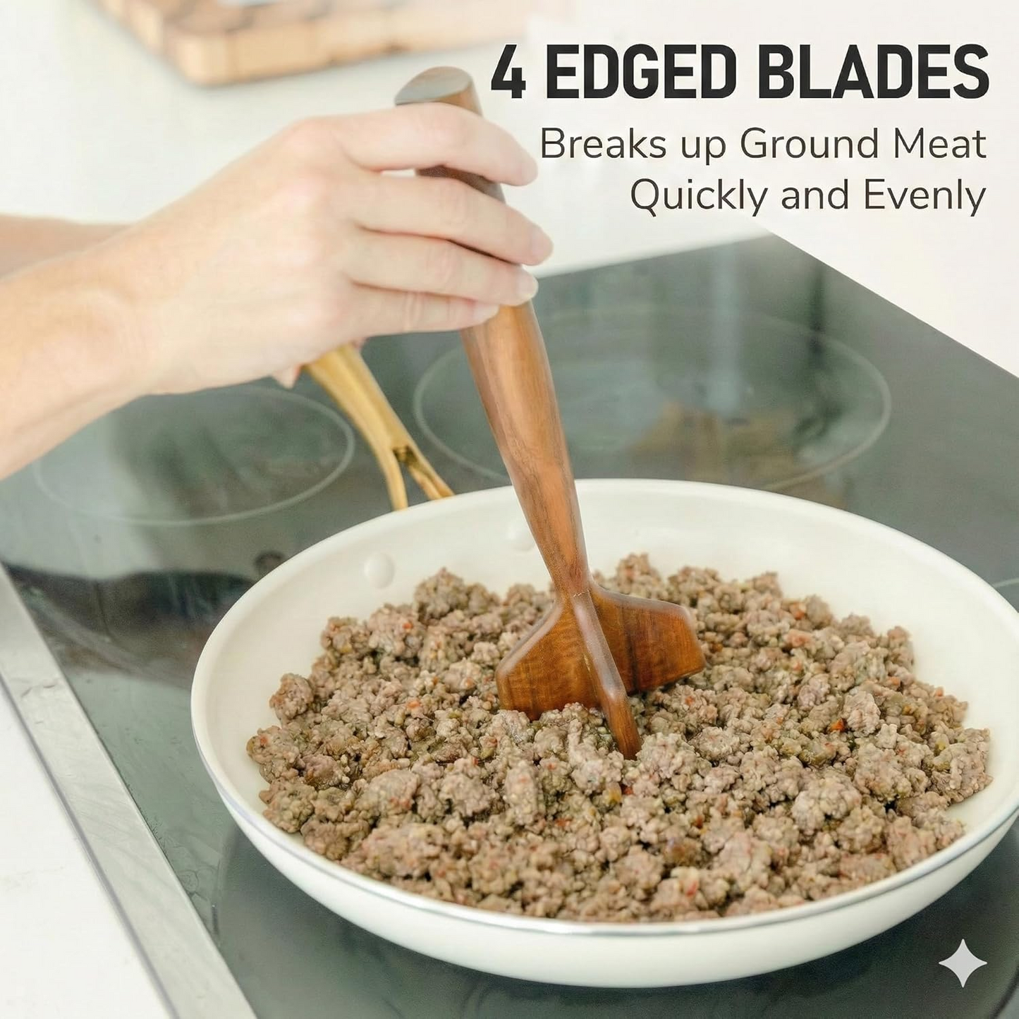 🔥Last Day 50% OFF🔥Teak Wooden Meat Chopper