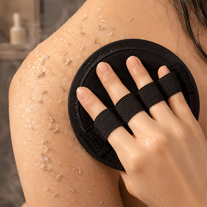 Soft Rubber Shower Scrubber for Efficient Cleansing Body, Gentle Exfoliating Bath Brush for All Kinds of Skin and more Cleaning