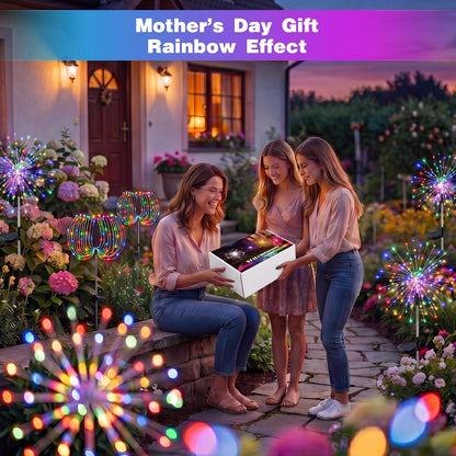 🎃 Halloween Early Bird Sale | 49% OFF Solar Firework Lights Outdoor,200 LED