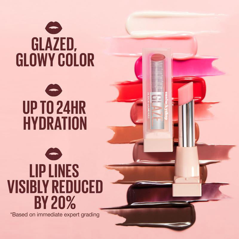 24-Hour Smooth Moisturizing Shine Lifter Glaze Oil Blend Lip Balm