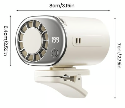 360° Rotating Semi-Cooling Clip Fan