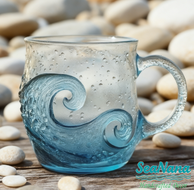 Best Gifts🎁 from Sea Sunset🌅 Wave Artisan Mug🌊
