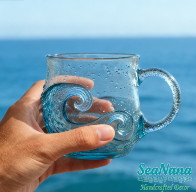Best Gifts🎁 from Sea Sunset🌅 Wave Artisan Mug🌊