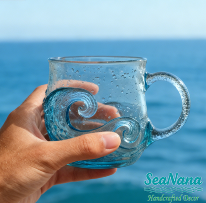 Best Gifts🎁 from Sea Sunset🌅 Wave Artisan Mug🌊