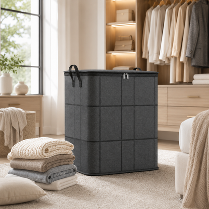 📦 Extra Large Moving & Storage Bag 🏠 | Heavy-Duty Zippered Organizer for Clothes, Bedding & More
