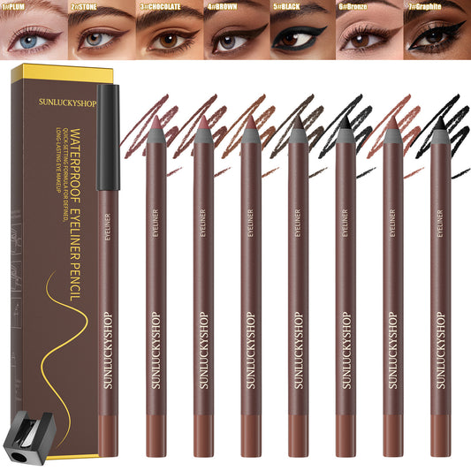 24H Waterproof Smudge-Proof Eyeliner Pencil
