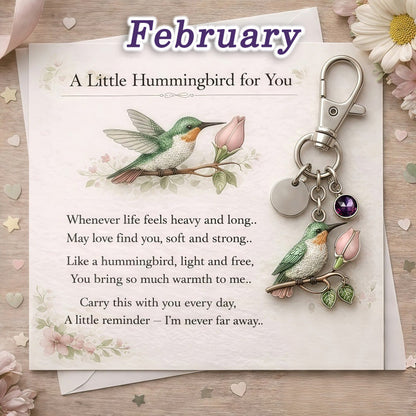 🐦Hummingbird Keychain - Birthday Gift 🎂