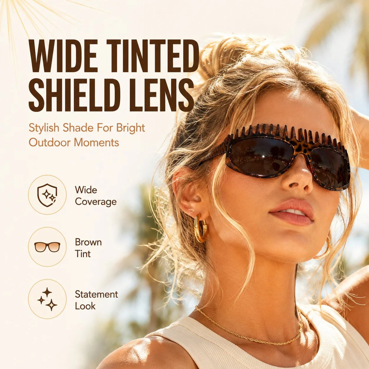 🕶2-In-1 Tortoiseshell Headband Sunglasses
