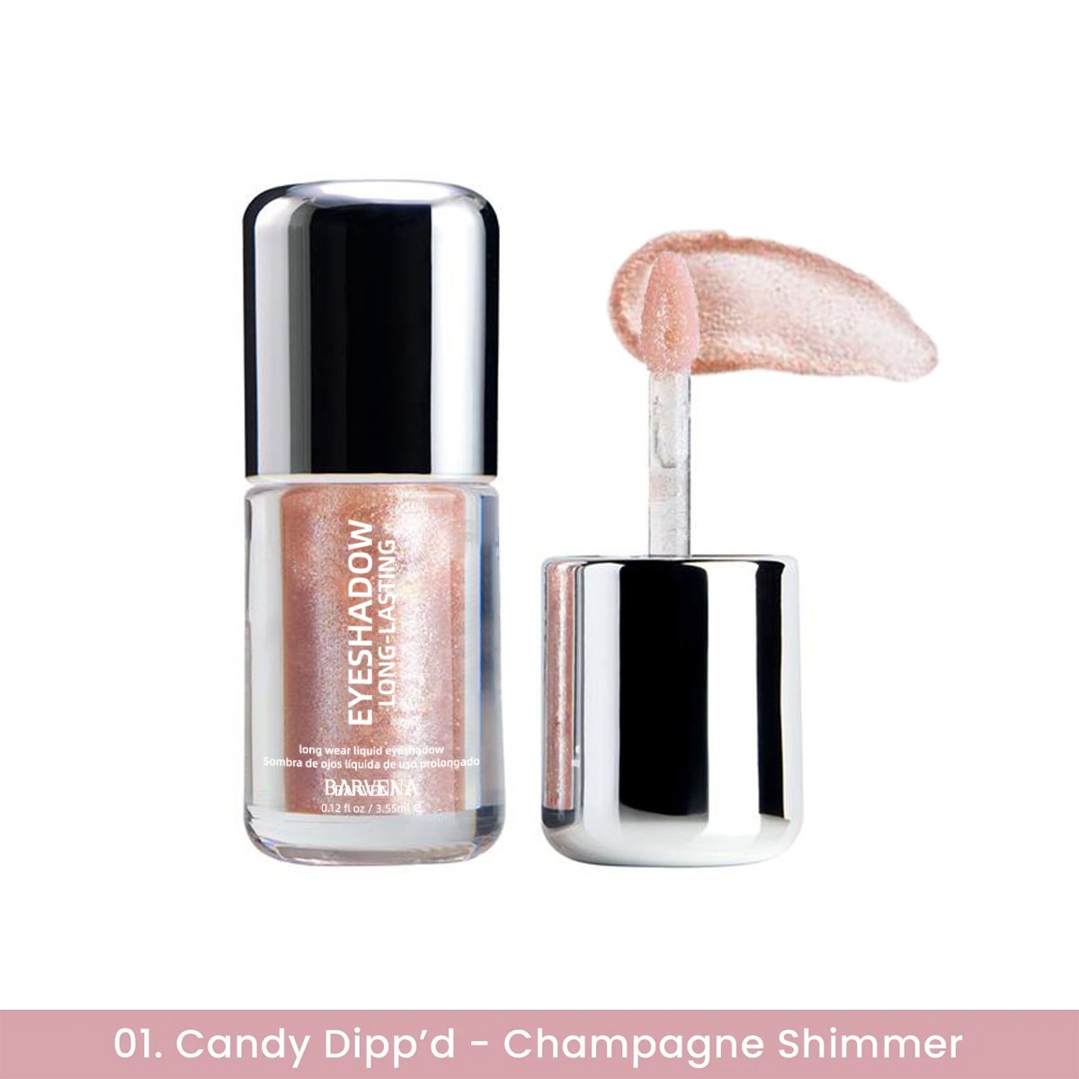 🔥Liquid Eyeshadow Longwear Eye Makeup — Buildable Highly Pigmented & Blendable Eye Shadow Cream