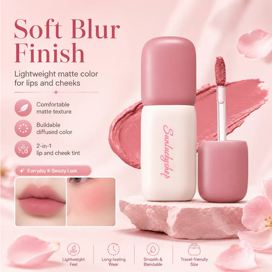 🔥Last Day Promotion 69% OFF🔥Soft Matte Nude Blur Lip Tint for Lips and Cheeks