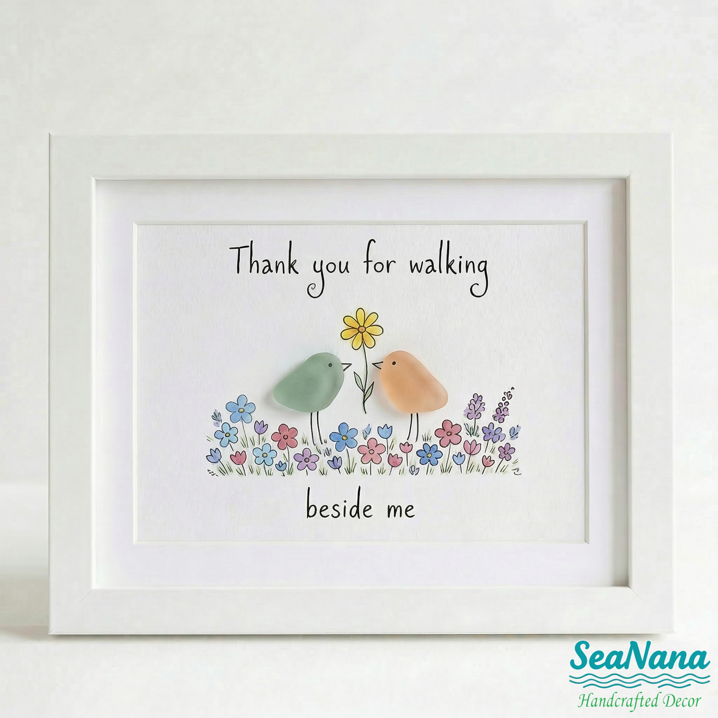 Heartfelt Sea Glass Bird Art: Unique Gifts to Honor Your Closest Friends