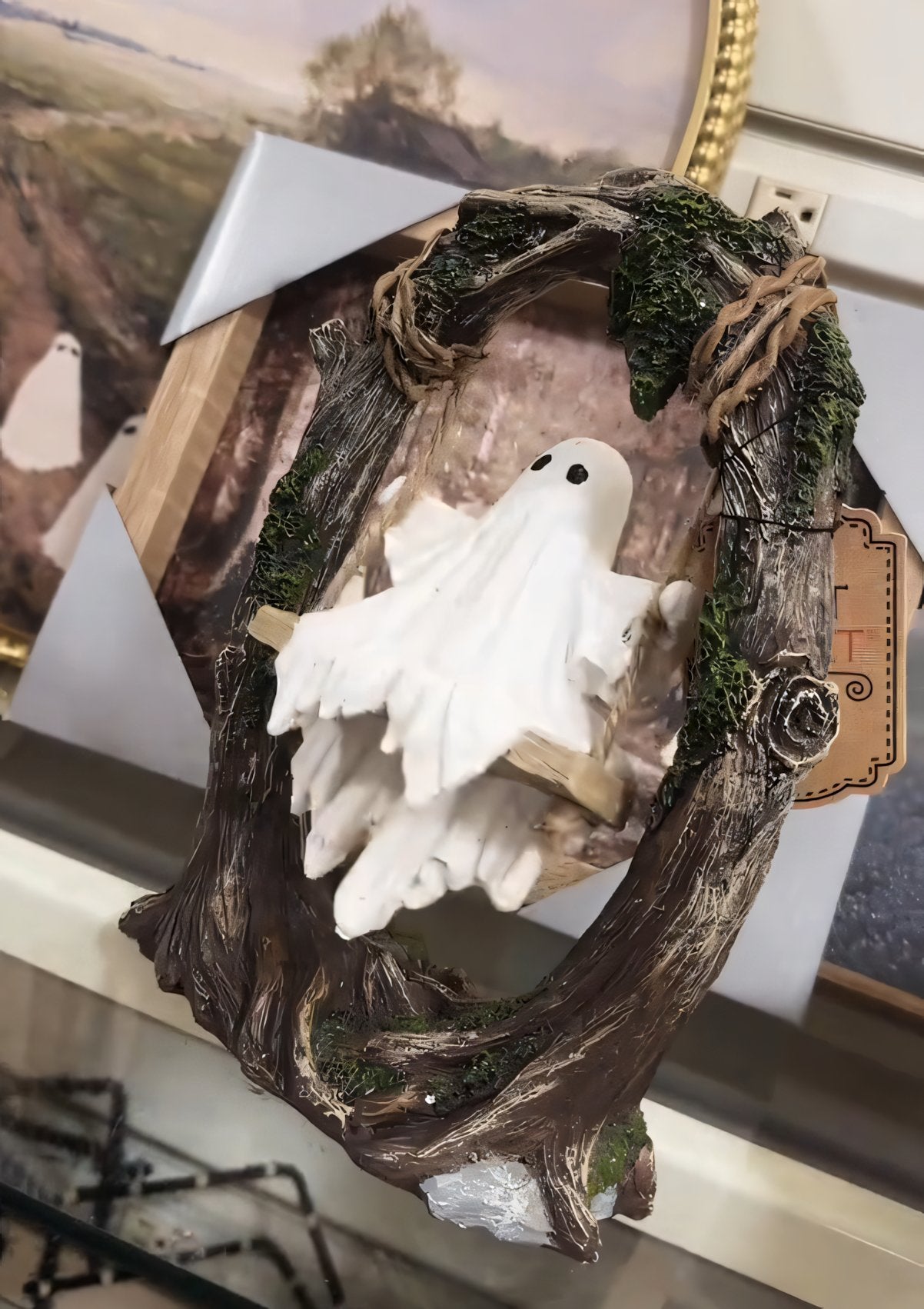 🔥Early Halloween Offer👻2026 Swinging Shadows: Ghost on a Tree Swing