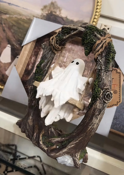 🔥Early Halloween Offer👻2026 Swinging Shadows: Ghost on a Tree Swing
