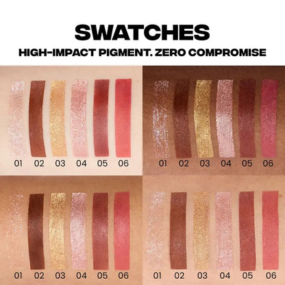 🔥Liquid Eyeshadow Longwear Eye Makeup — Buildable Highly Pigmented & Blendable Eye Shadow Cream