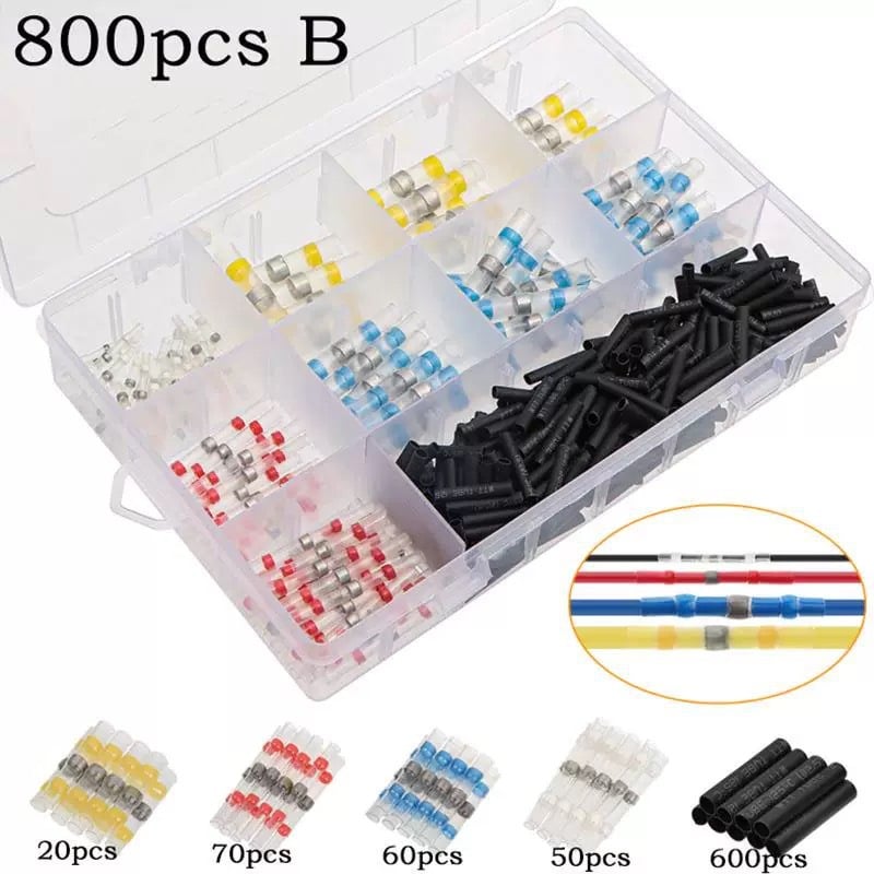 🔥Hot Sale 49% OFF✨300PCS WATERPROOF SOLDER WIRE CONNECTOR KIT