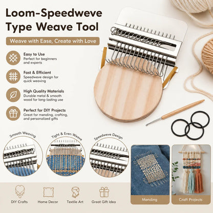 Loom-Speedweve Type Weave Tool