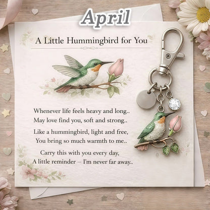 🐦Hummingbird Keychain - Birthday Gift 🎂