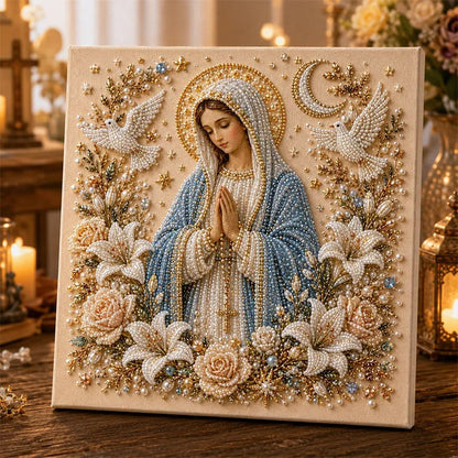 🔥LAST DAY 59% OFF -🙏Christian DIY Pearl Art Set