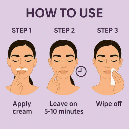 Facial Hair Removal Cream