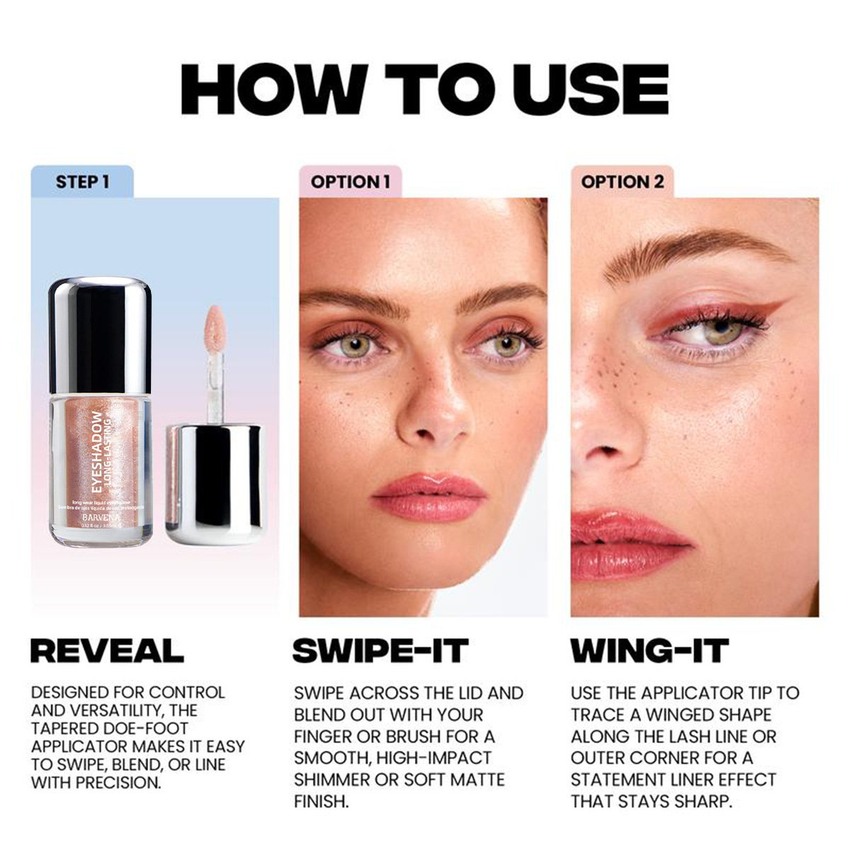🔥Liquid Eyeshadow Longwear Eye Makeup — Buildable Highly Pigmented & Blendable Eye Shadow Cream