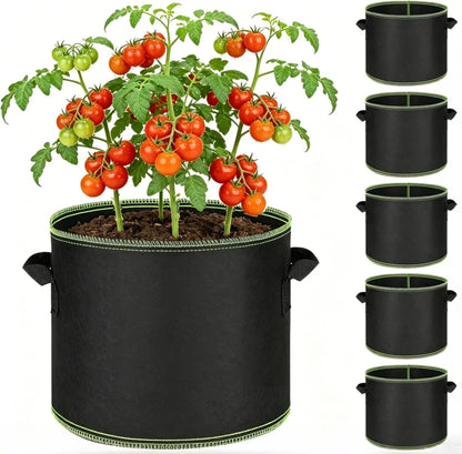 🍃Heavy-Duty Breathable Grow Bags
