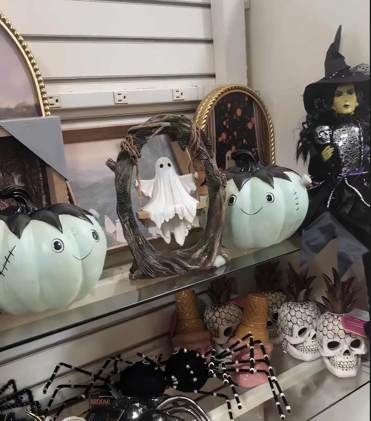 🔥Early Halloween Offer👻2026 Swinging Shadows: Ghost on a Tree Swing