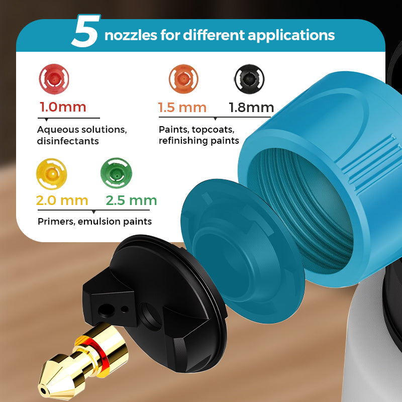 🧑‍🔧50% OFF!Wireless electric paint sprayer
