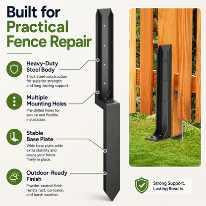🔥Hot Sale 49% OFF🔥Fence Post Repair Kit