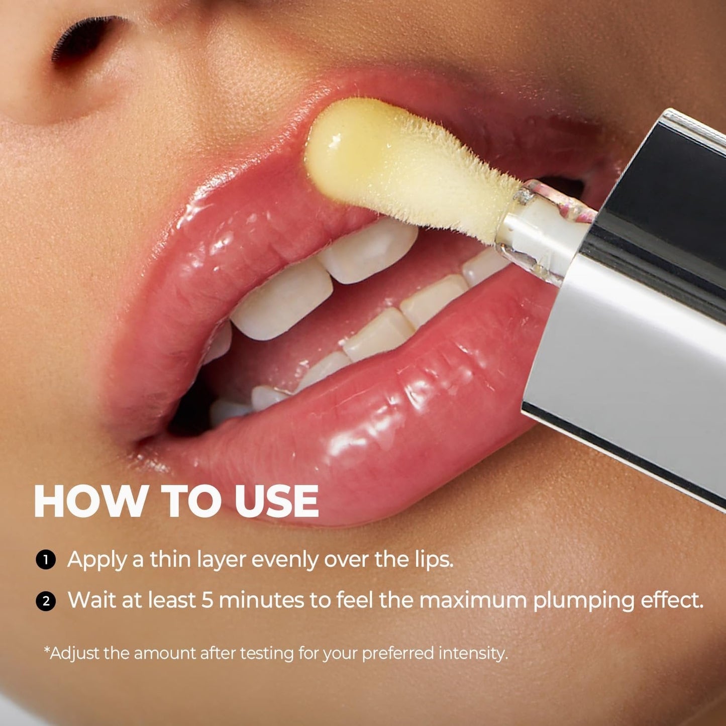 Spicy Lip Plumper — Fuller-Looking Lip Plumper Gloss, Non-Sticky, High-Shine Finish