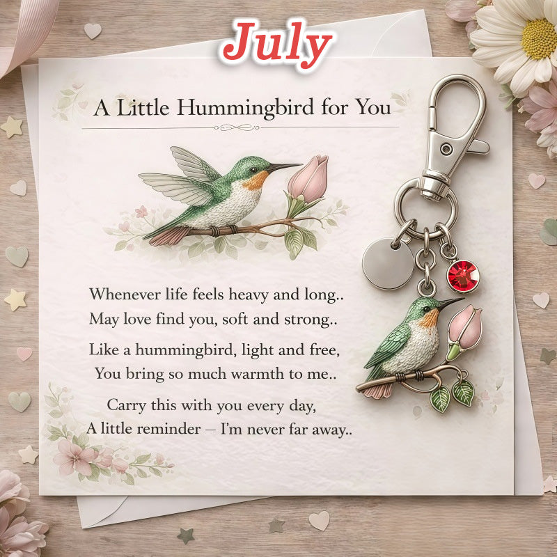 🐦Hummingbird Keychain - Birthday Gift 🎂