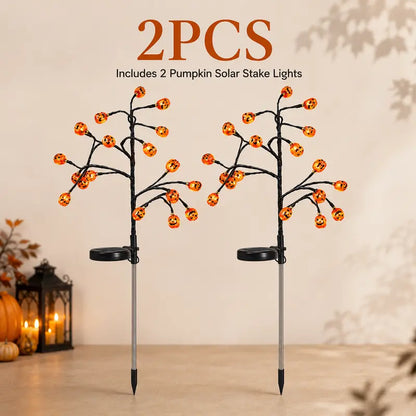 🎃Solar Pumpkin Stake Lights | Waterproof Outdoor Garden Decor, Auto Dusk-to-Dawn