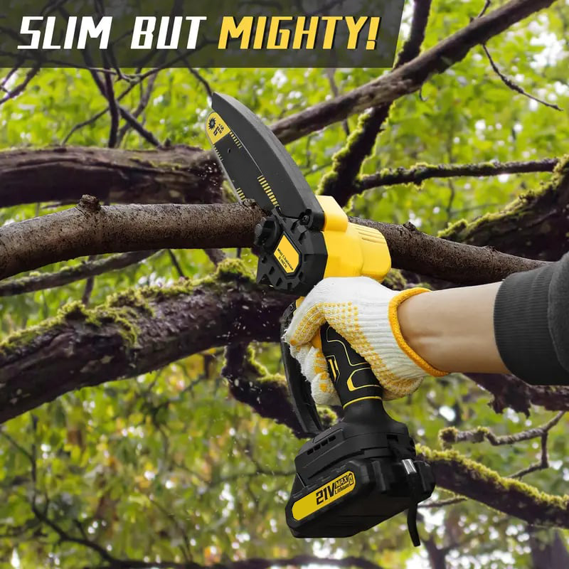 🌳2026 Pro Edition – 5-Cell Battery & Spare Chain for Tree Trimming ⚡