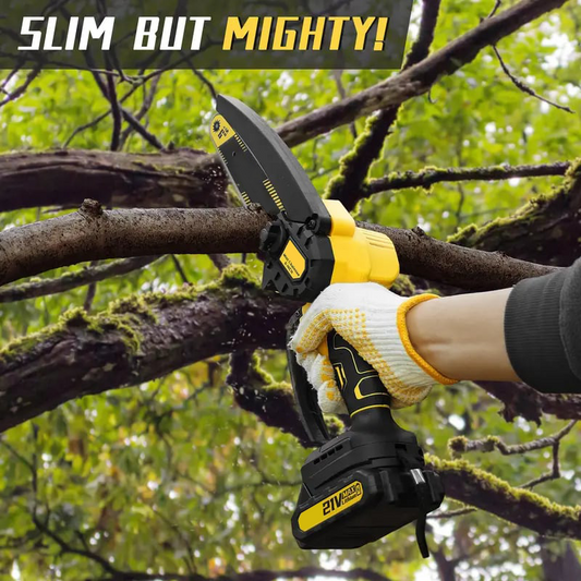 🌳2026 Pro Edition – 5-Cell Battery & Spare Chain for Tree Trimming ⚡