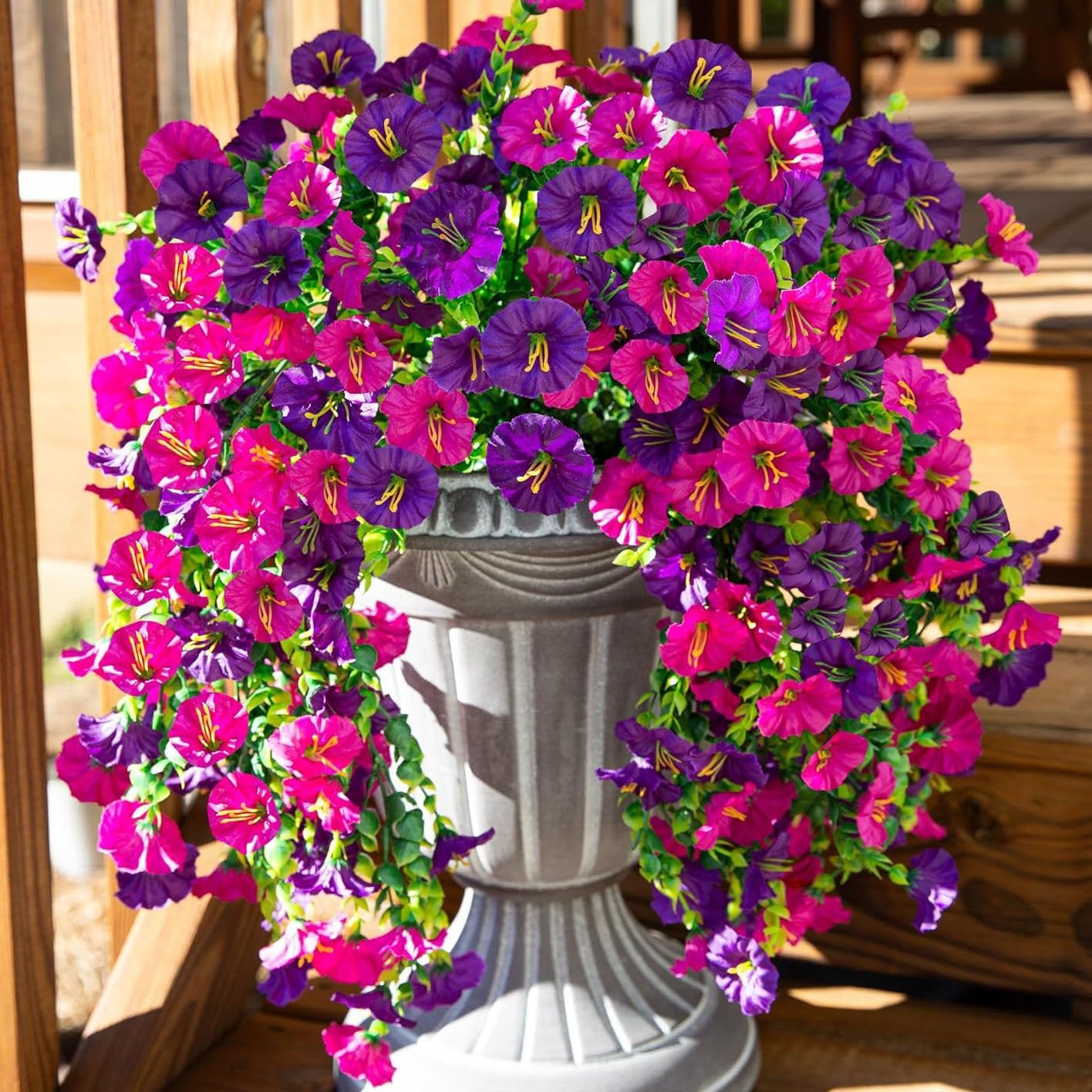 🌺UV Resistant Hanging Artificial Morning Glory Vine 💖