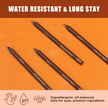 24H Waterproof Smudge-Proof Eyeliner Pencil