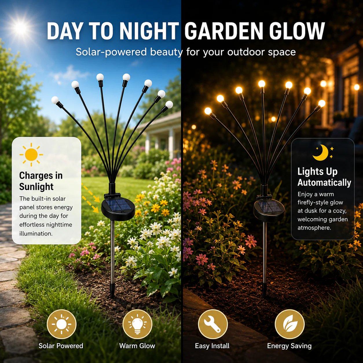 Outdoor Solar Firefly Lights