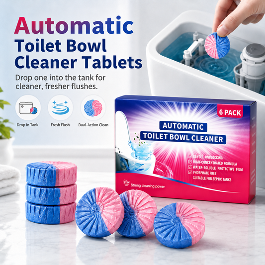 Dual-Color Toilet Tank Cleaner Tablets