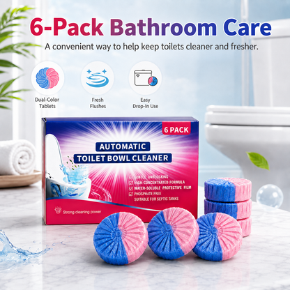 Dual-Color Toilet Tank Cleaner Tablets