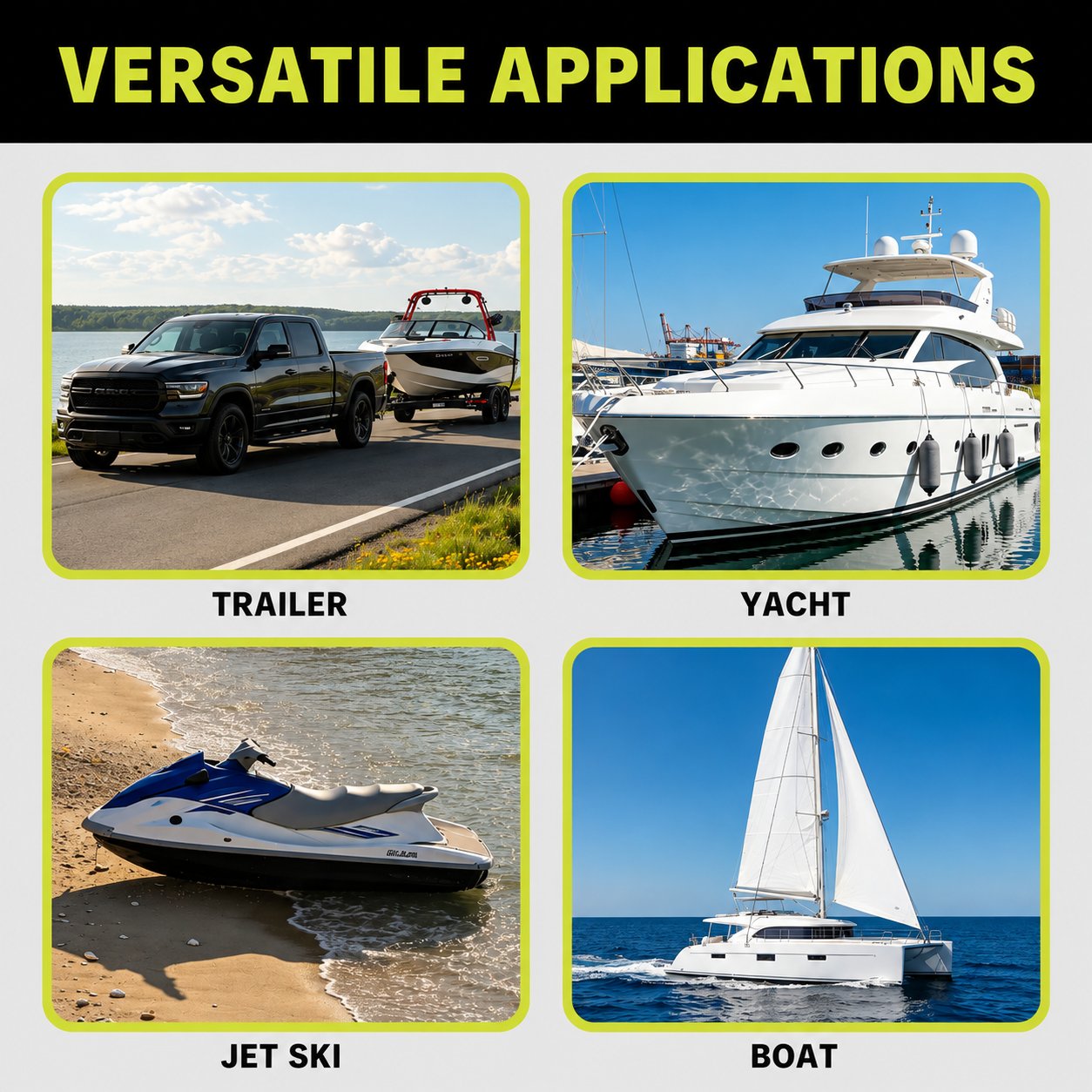 Five steps for using retractable ratchet straps