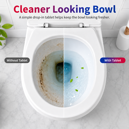 Dual-Color Toilet Tank Cleaner Tablets
