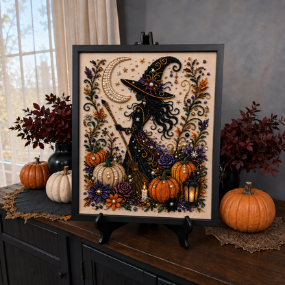 🔥2026 HOT Seal🔥 60% OFF – 👻✨ Halloween Pearl Art DIY Kit – Turn Tiny Pearls into Spooky-Cute Magic