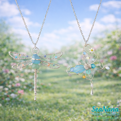 🦋Embrace Your Essence: Timeless Butterfly & Dragonfly Pendants