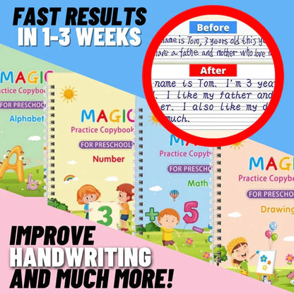🔥2026 Holiday Sale: 49% OFF-MAGIC GROOVE Practice Copybook